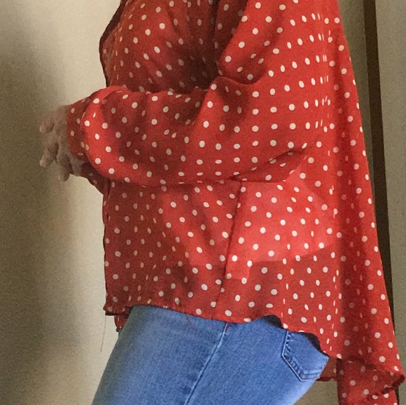 Polka dot blouse - Picture 2 of 2